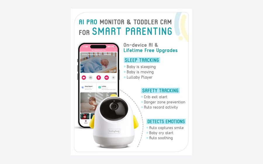 BabyHug AI Pro Monitor