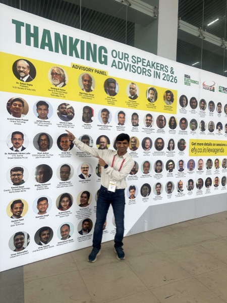 Ashish Sharma on the India Electronics Week 2026 Speakers & Advisors panel
