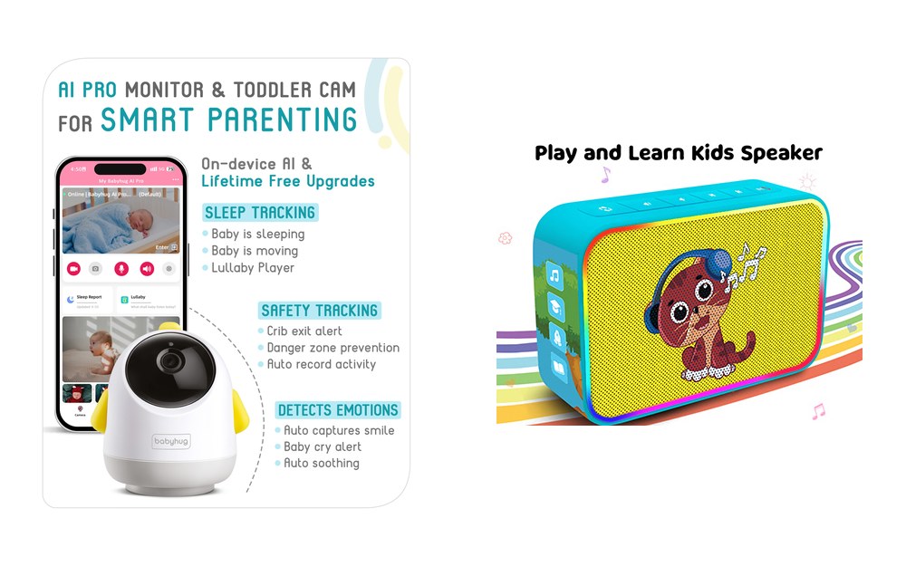 PlayBees & BabyHug — smart for kids